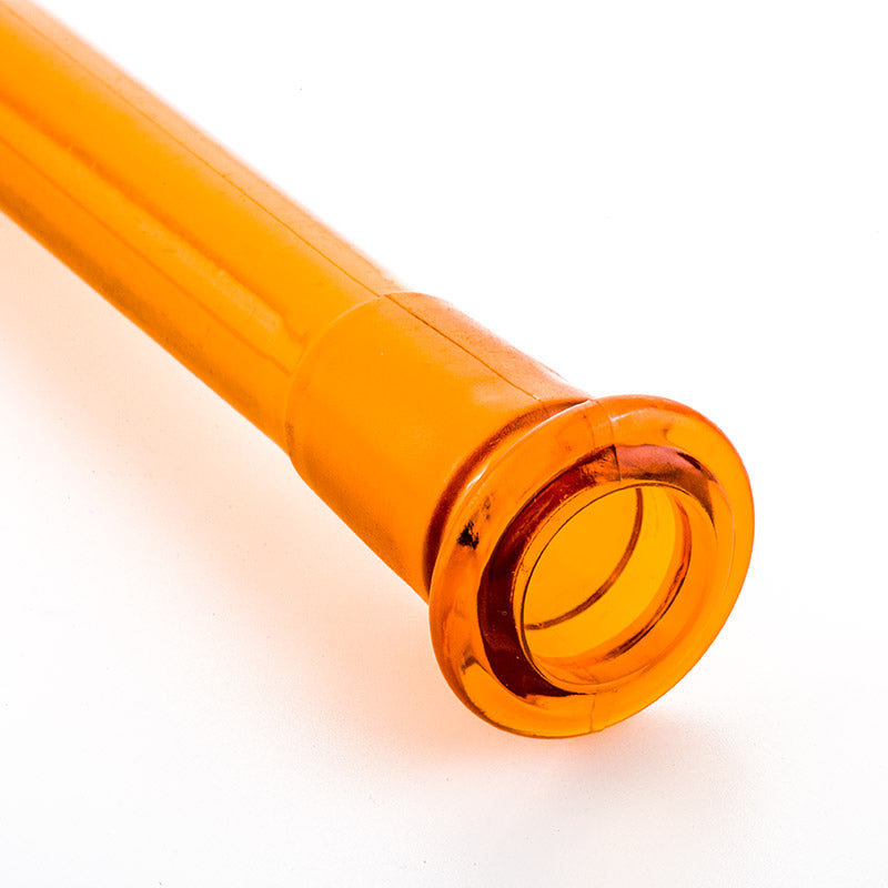5.5 18mm To 14mm Acrylic Slitted Diffuser Downstem (Orange)