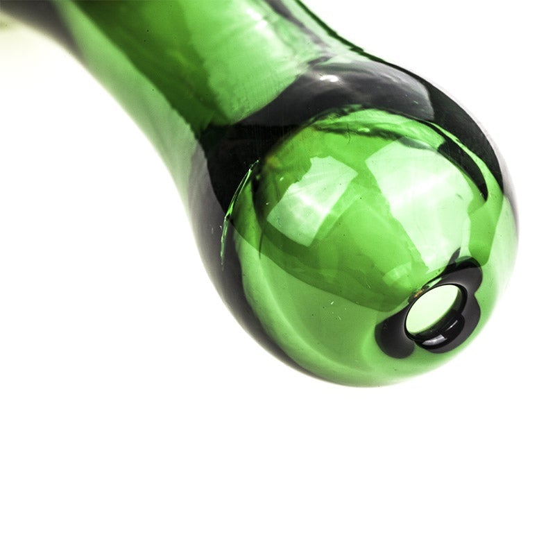 Honeycomb Green Glass Pipe