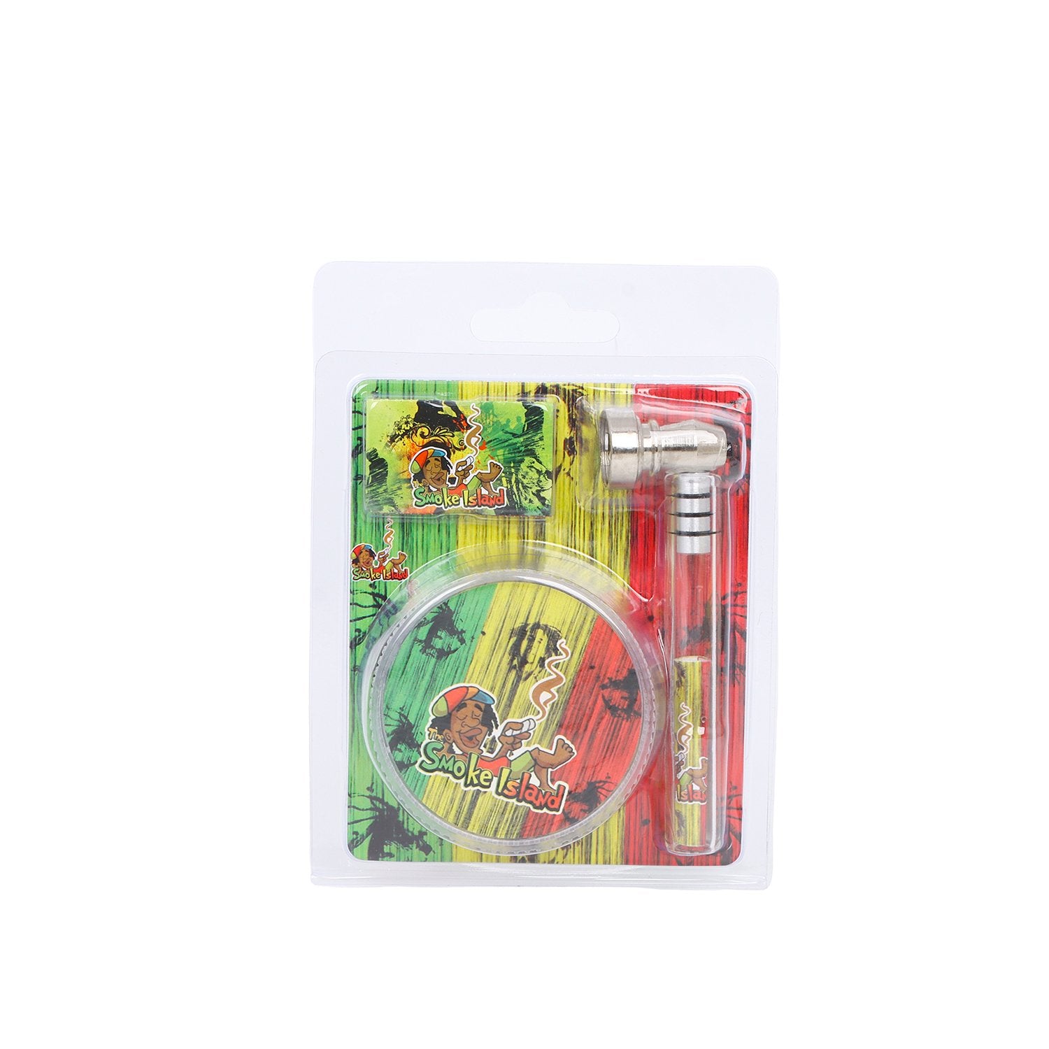 Smoke Island Card-Style Metal Pipe Set