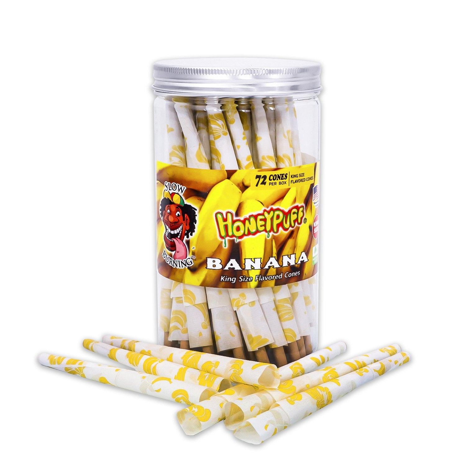 Banana Flavored Pre-Rolled Cones
