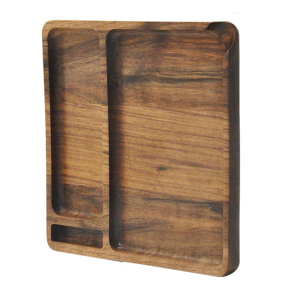 Walnut Wooden Large Smoke Rolling Tray