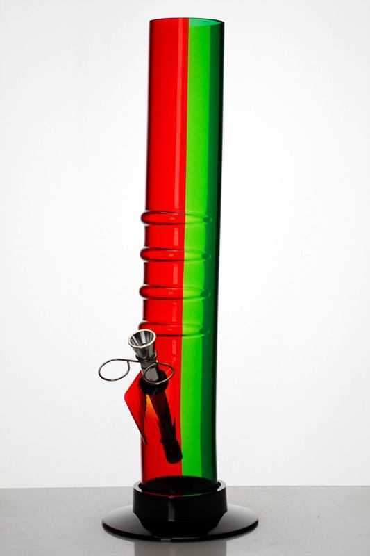 12 Acrylic Rasta Water Pipe
