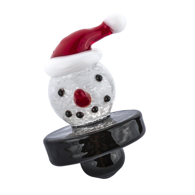 Snowman Christmas Themed Carb Cap