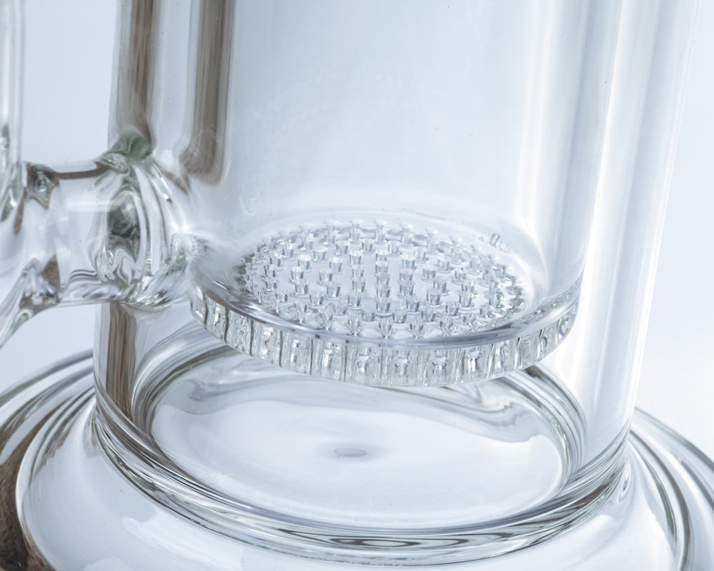12 Extra Thick Honeycomb Glass Bong