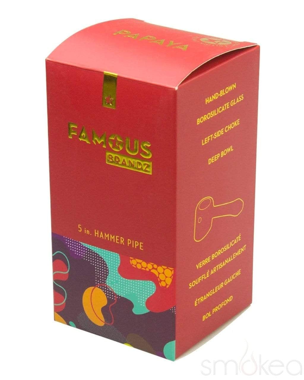 Famous Designs Papaya Hammer Pipe