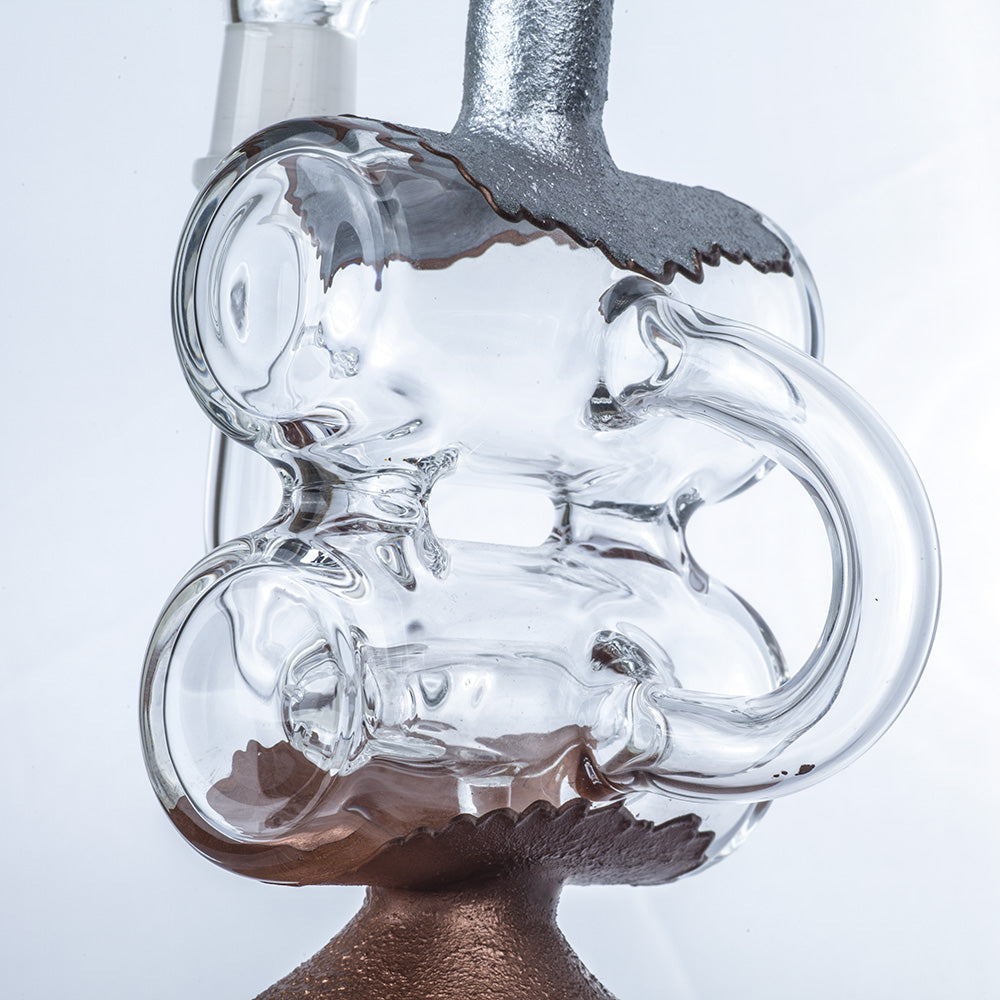 Enail Dab Kit W/ Double Chamber Recycler Dab Rig Bundle