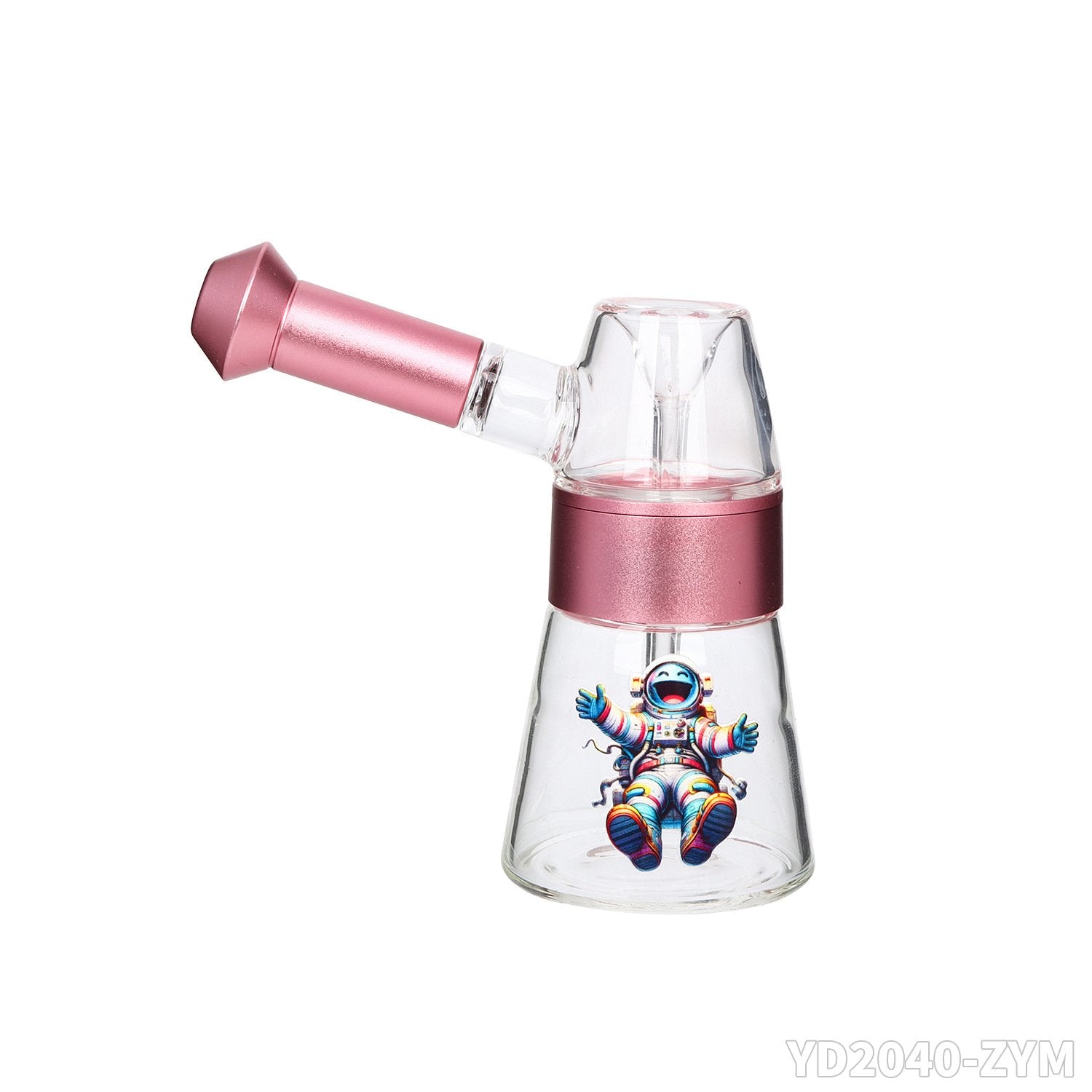 3.94“ Mini Glass Beaker Bong with Gift Box