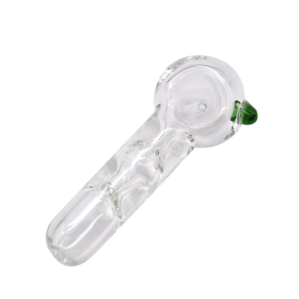 Clear Glass Tobacco Pipe