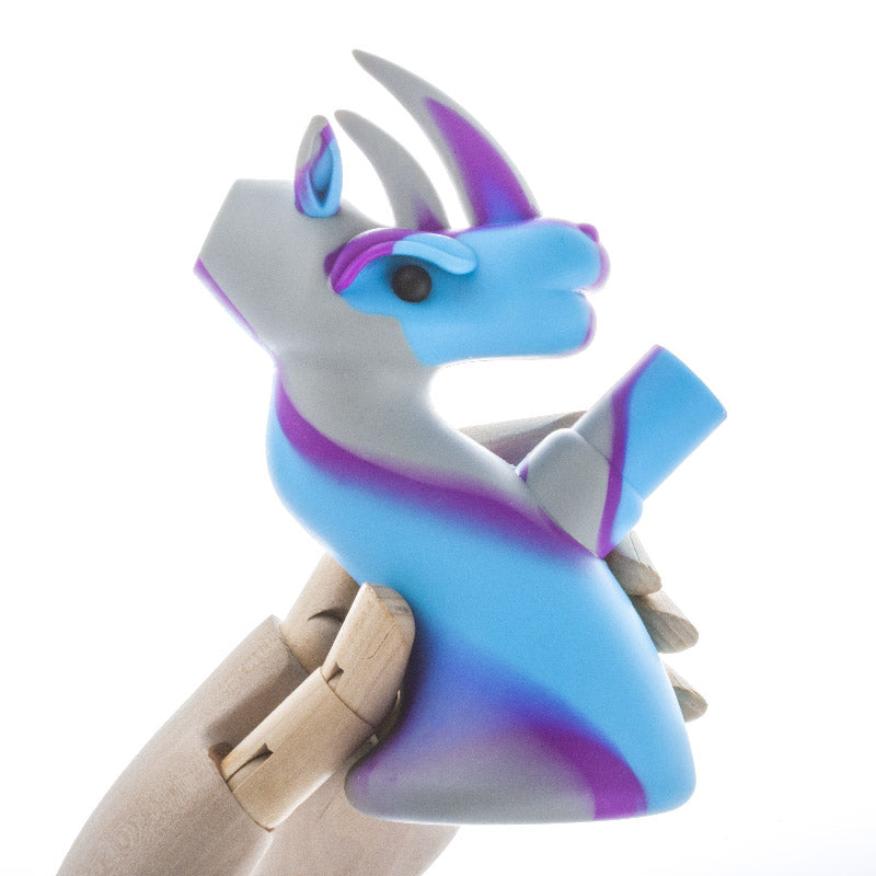 6 Dragon Silicone Dab Rig (Random Color)