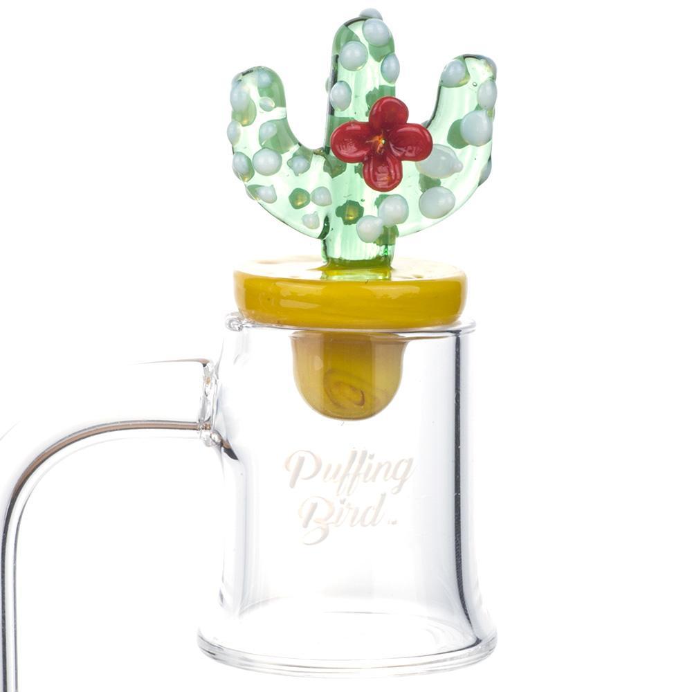 Pineapple Gravity Bong w/ Slit Quartz Banger Carb Cap Set
