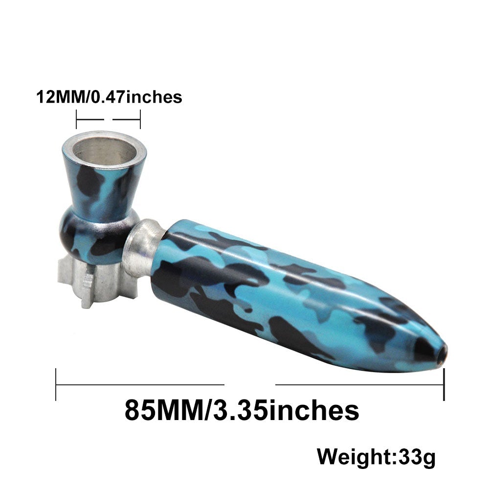 Missile Novelty Weed Pipe (Random Color)