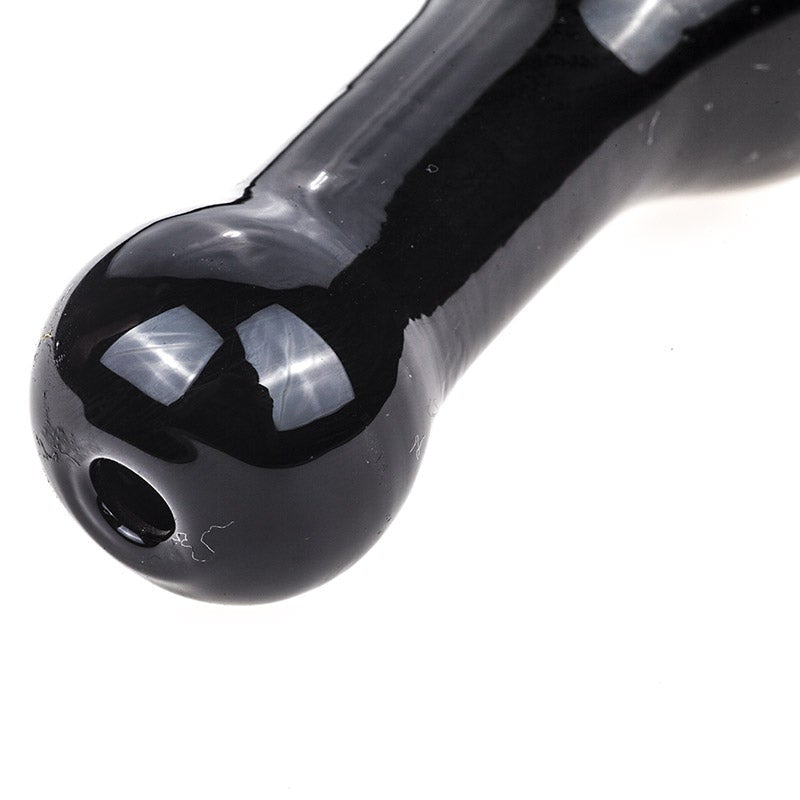 Spiral Pattern Glass Spoon Pipe