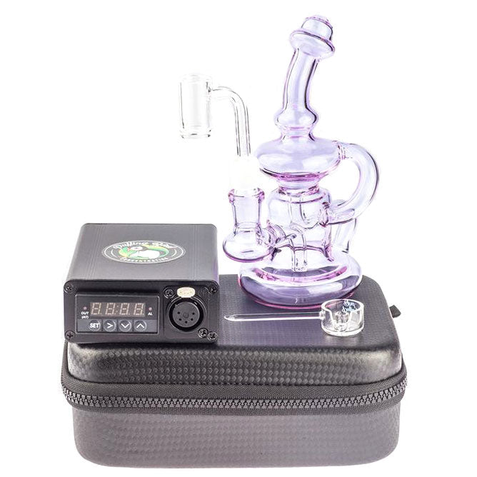 Enail Quartz Kit With Pink Dab Rig Bundle