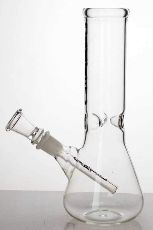 Smoke Arsenal clear glass water bong