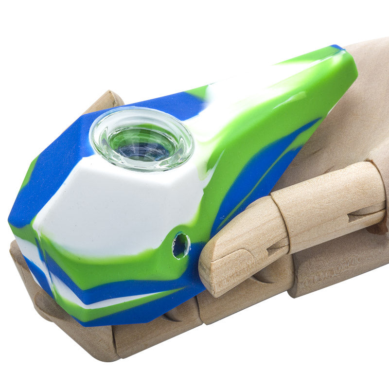 Diamond Silicone Pipe (Random Color)