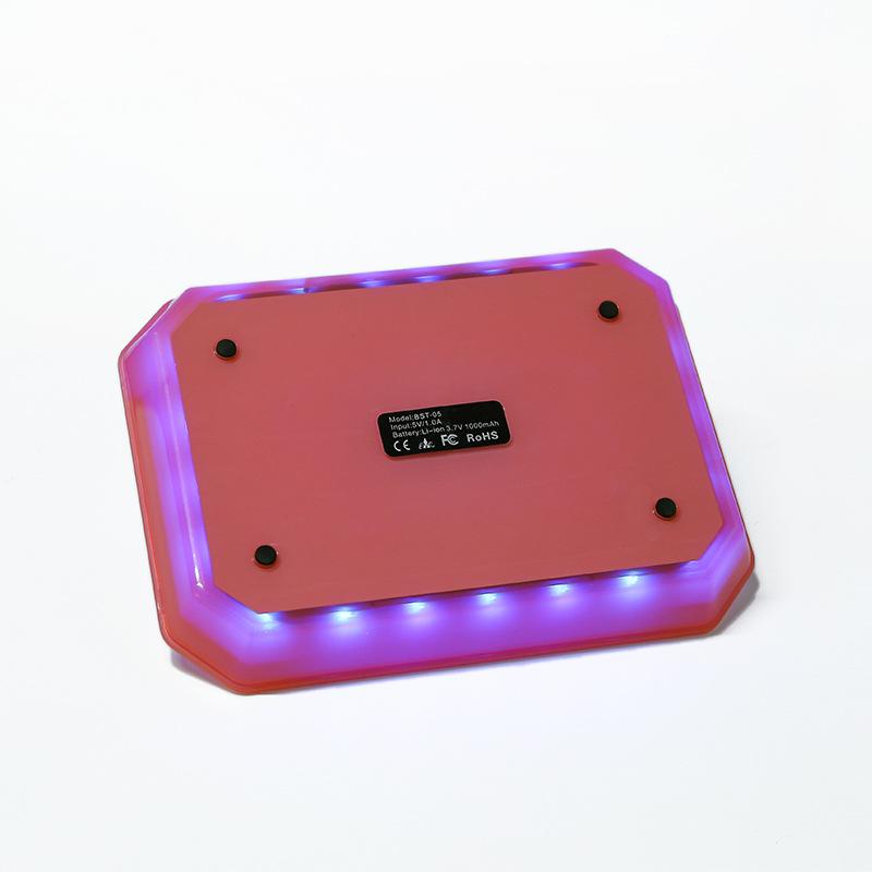 LED Luminous Plastic Cigarette Rolling Tray