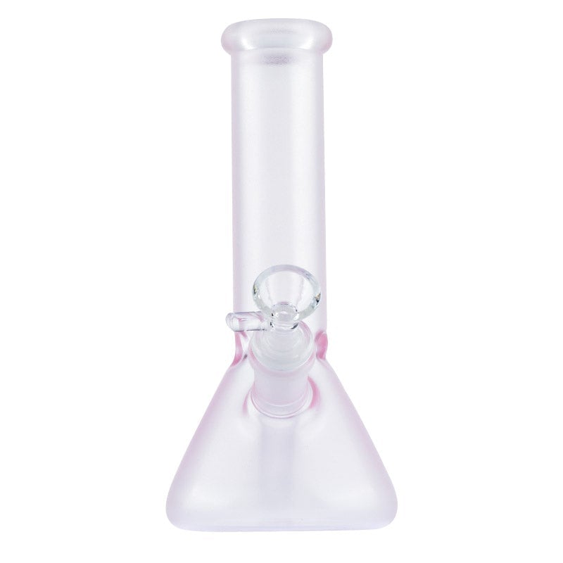 8 Frosted Glass Beaker Bong