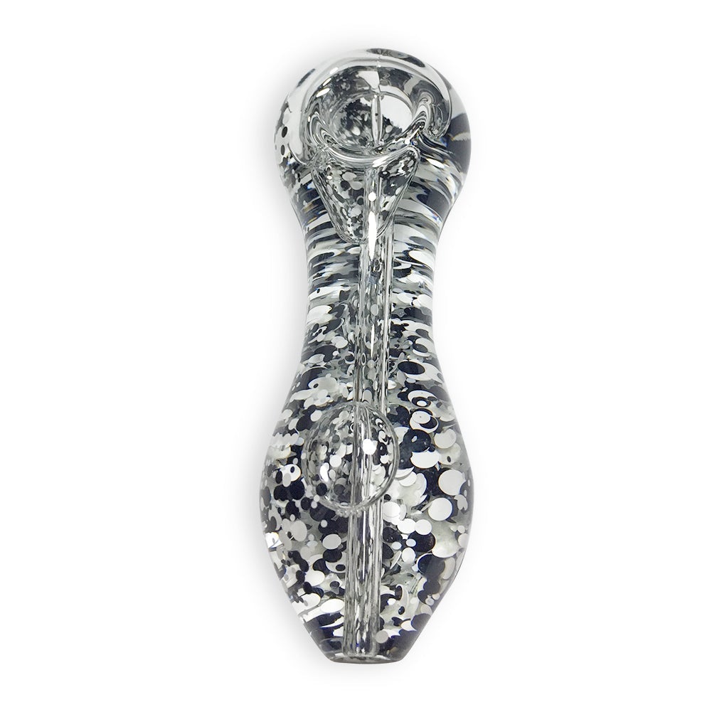 Sparkly Glitter Glass Pipe (Random Color)