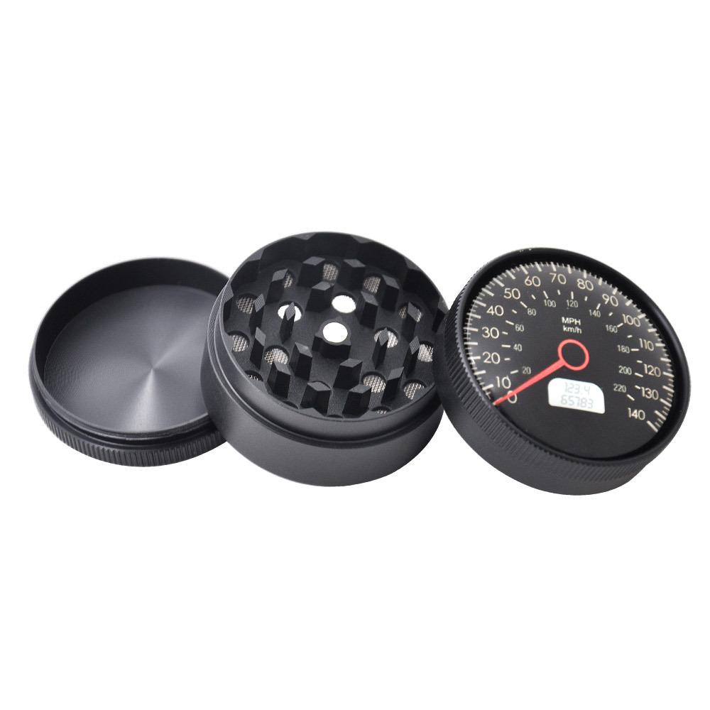 Odometer Novelty Herb Grinder 3 Layer 50mm