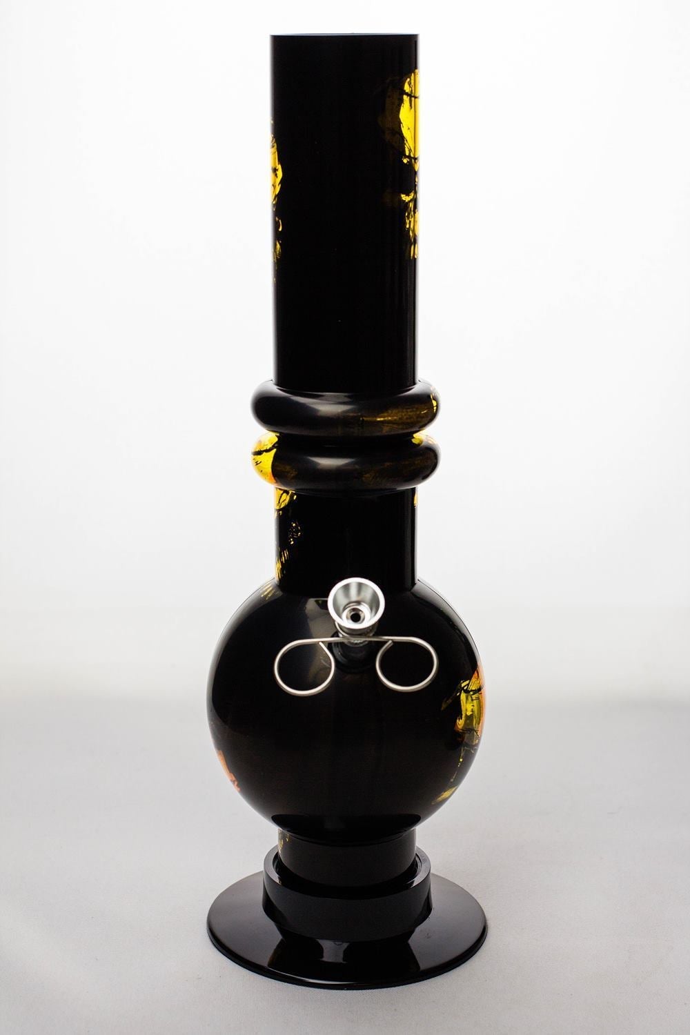 12 Mushroom Pattern Acrylic Bong