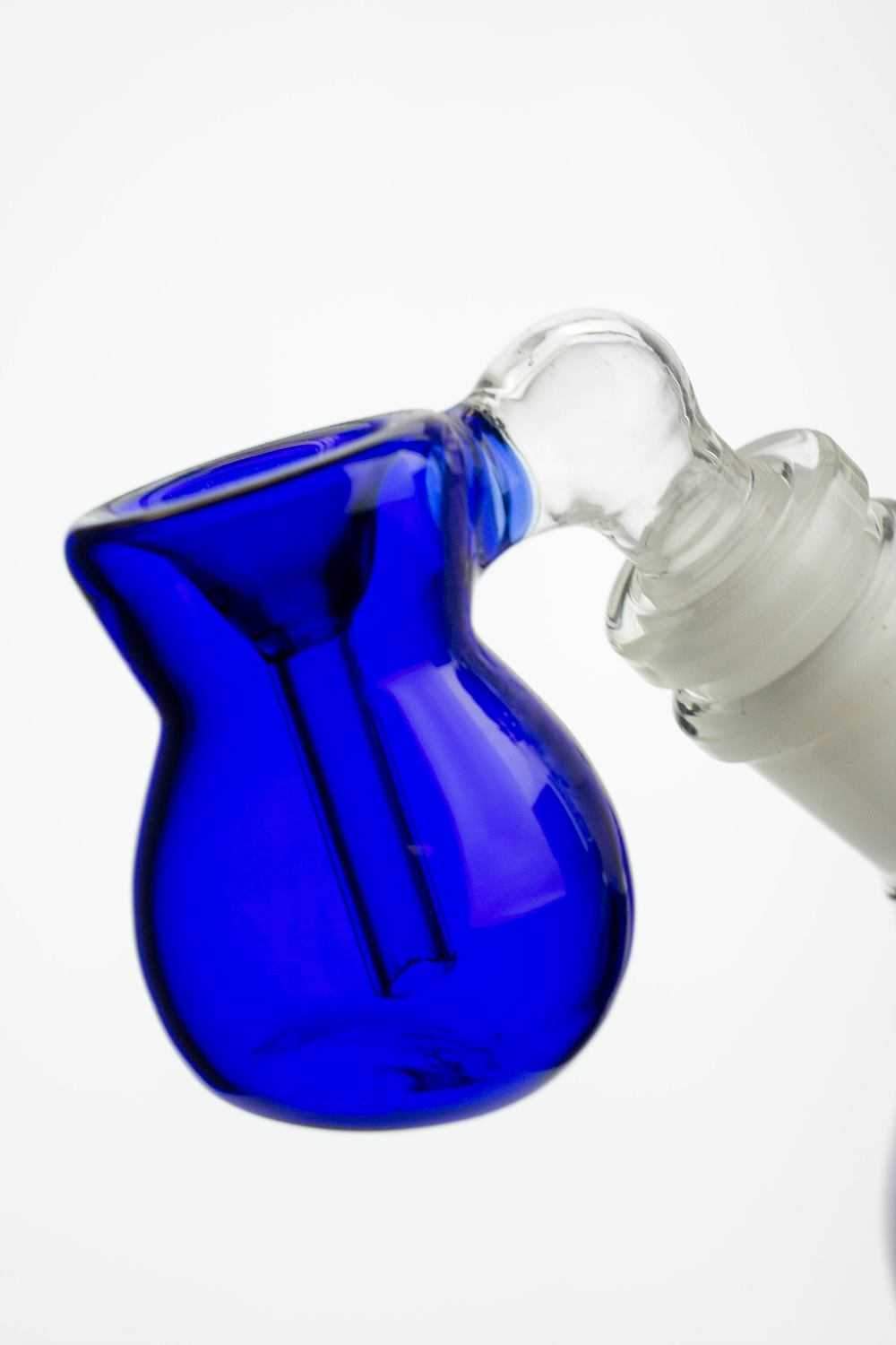 11 Blue Beaker Bong With Ash Catcher