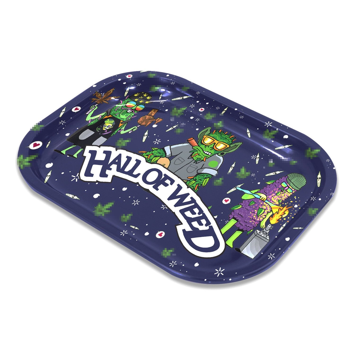 Metal Cigarette Panel Weed Rolling Tray