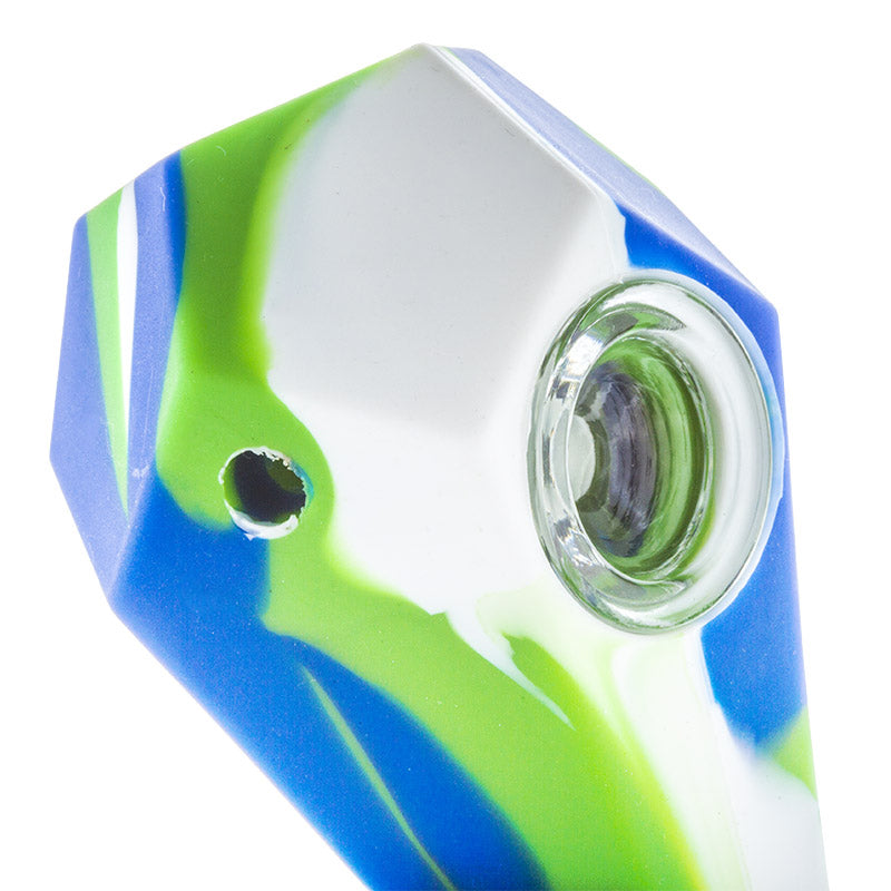 Diamond Silicone Pipe (Random Color)