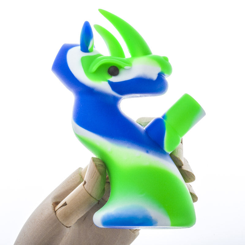 6 Dragon Silicone Dab Rig (Random Color)