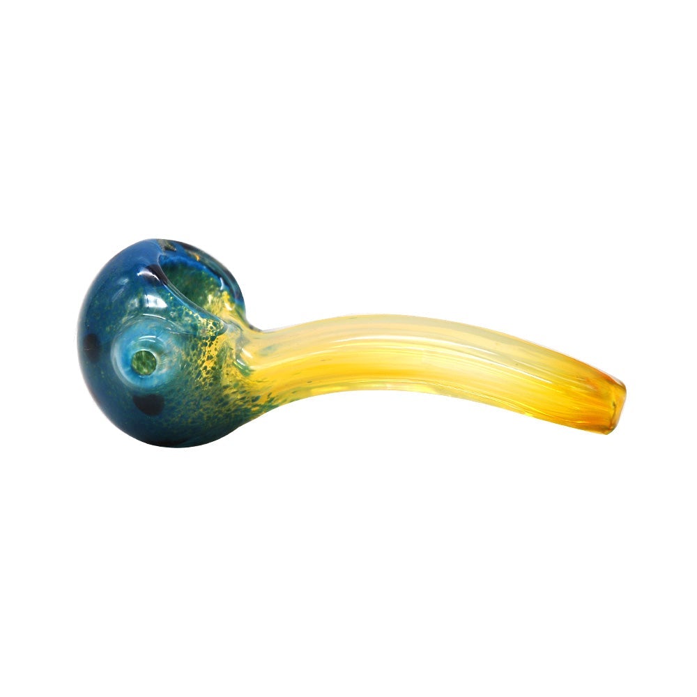 Two Tone Glass Spoon Pipe