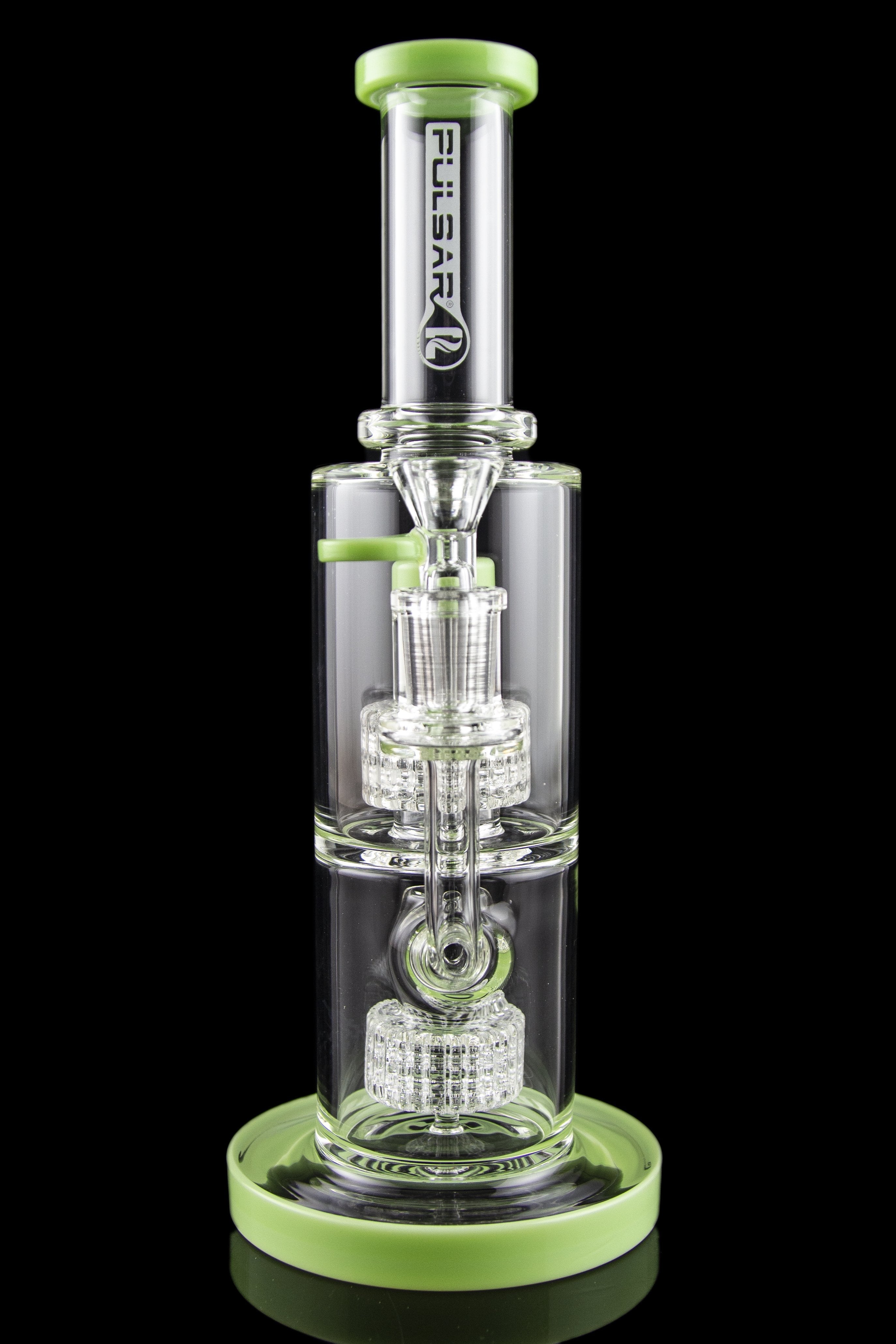 Pulsar Boomer Dual Matrix Fat Can Water Bong