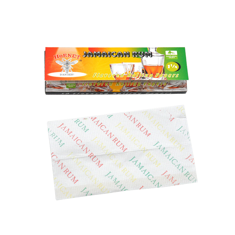 Hornet Jamaica Rum Flavor Rolling Paper 5 Booklets