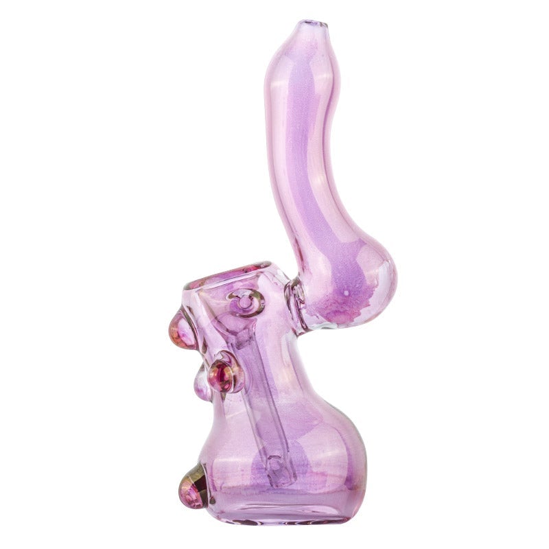 Violet Glass Sherlock Bubbler
