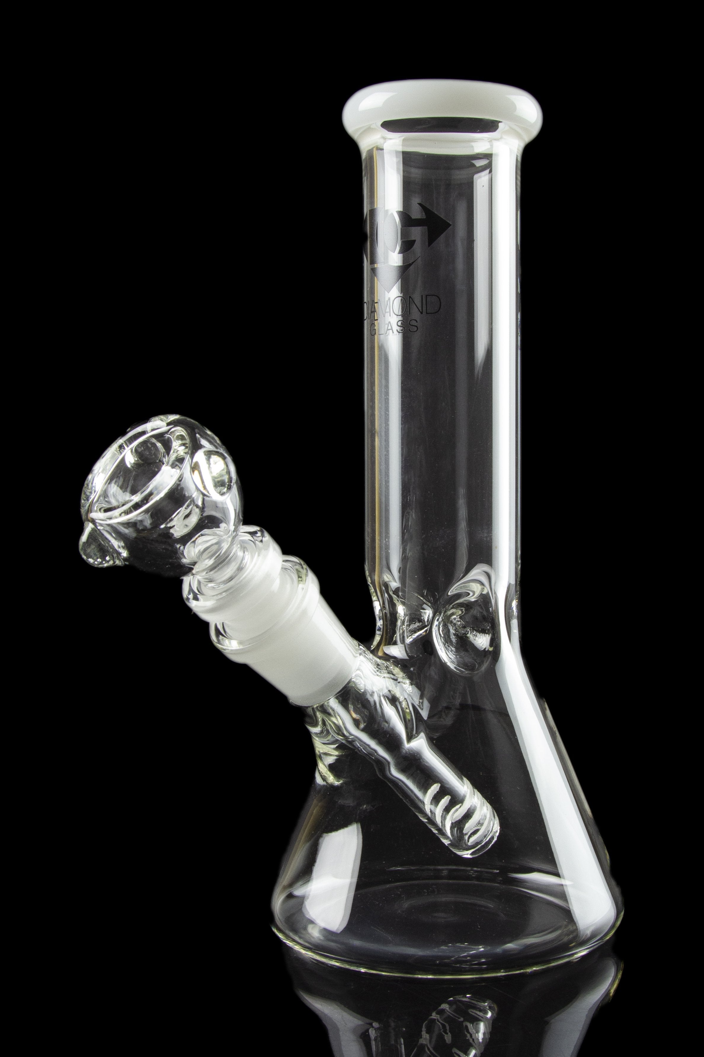 Diamond Glass 8 Classic Beaker Bong
