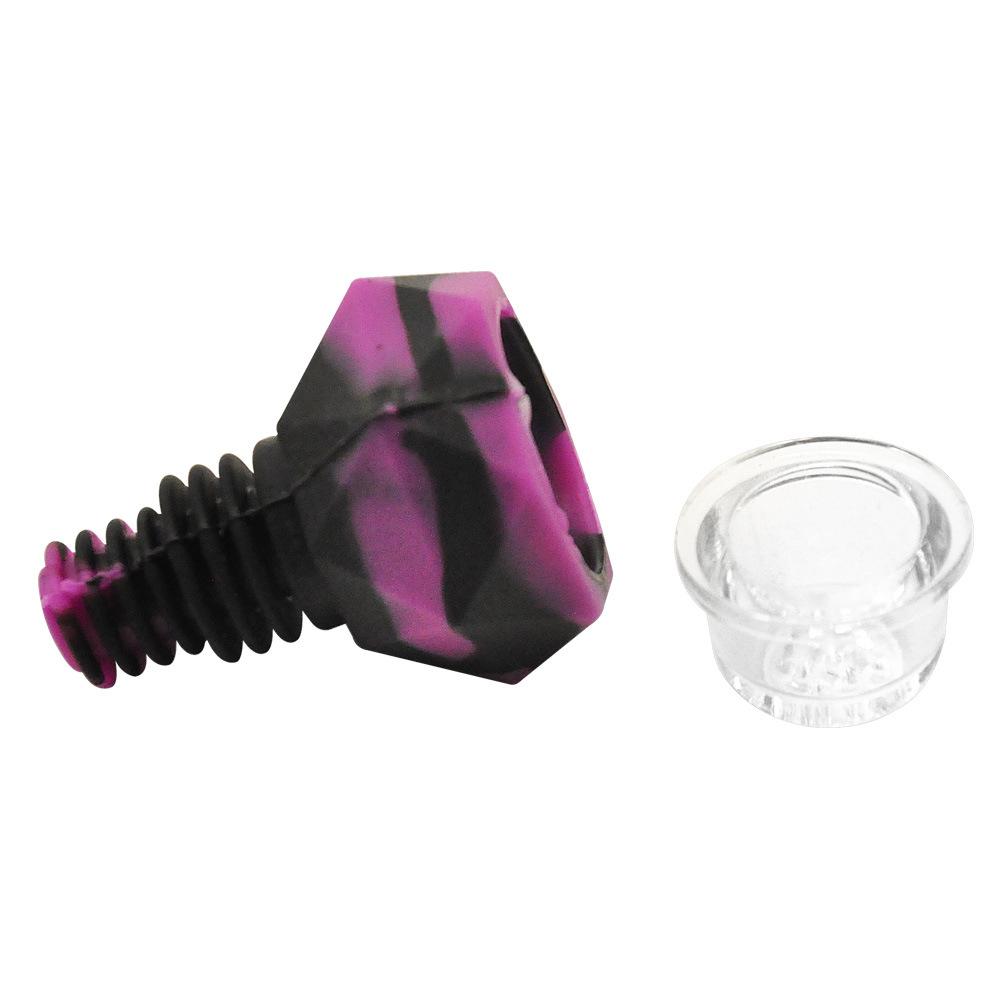 19mm Male Angular Silicone Bong Bowl