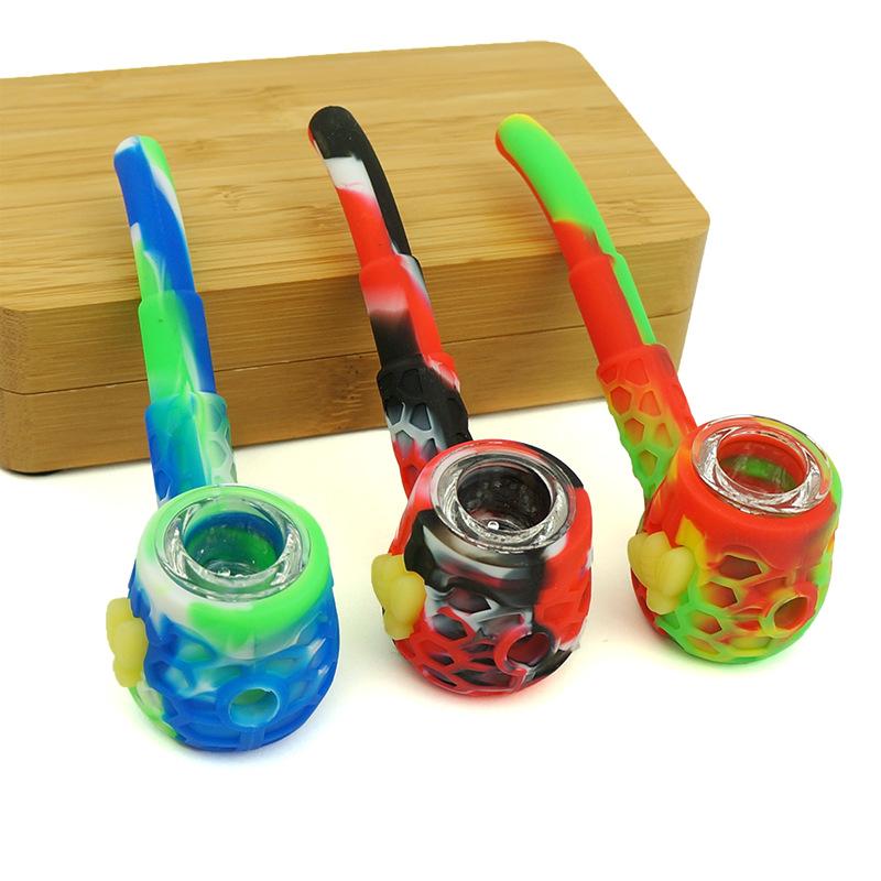 5“ Bee Silicone Gandalf Pipe
