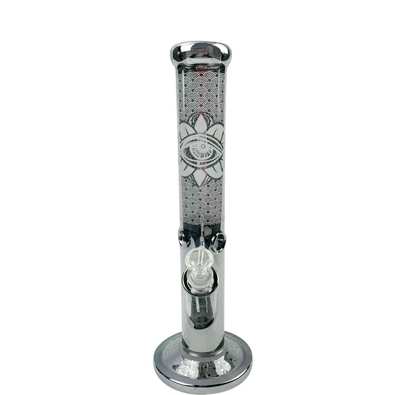 14 Printed Straight Tube Thick Bong