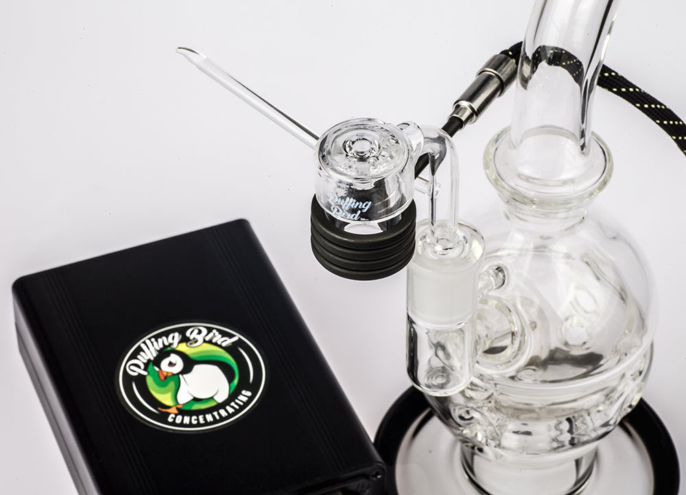 Quartz Enail W/ Skull Dab Rig Bundle