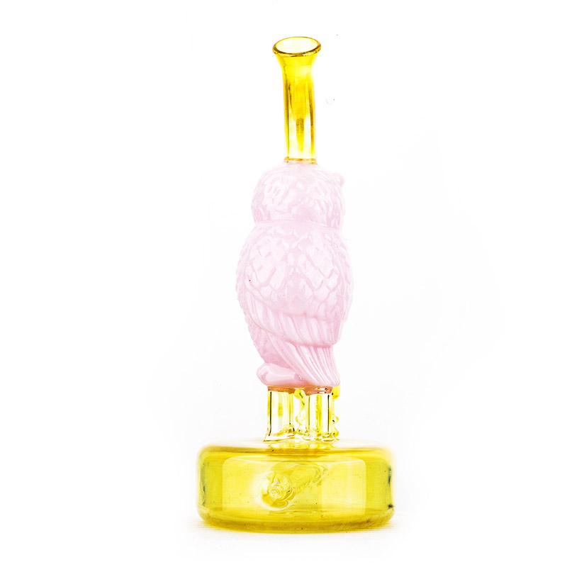 Pink Owl Theme Bong Enail Bundle
