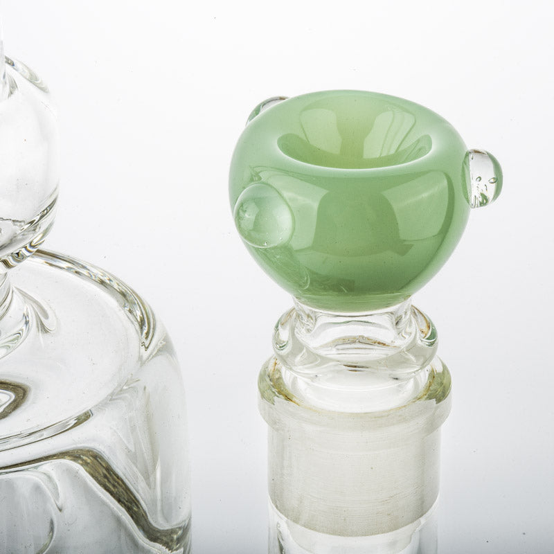 18mm Male Mint Green Glass Bong Bowl