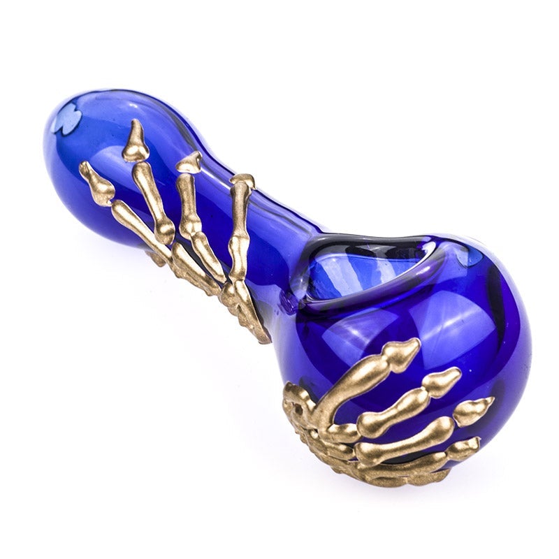 Bone Claw Glass Spoon Pipe