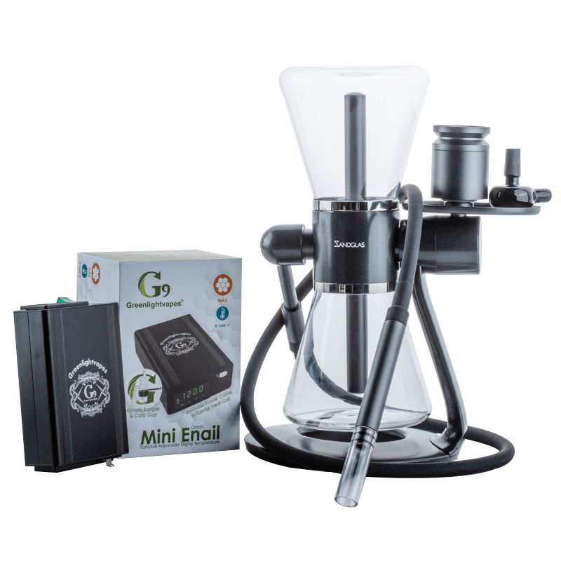 SANDGLAS Gravity Bong w/ G9 Mini Temp Control Enail Set