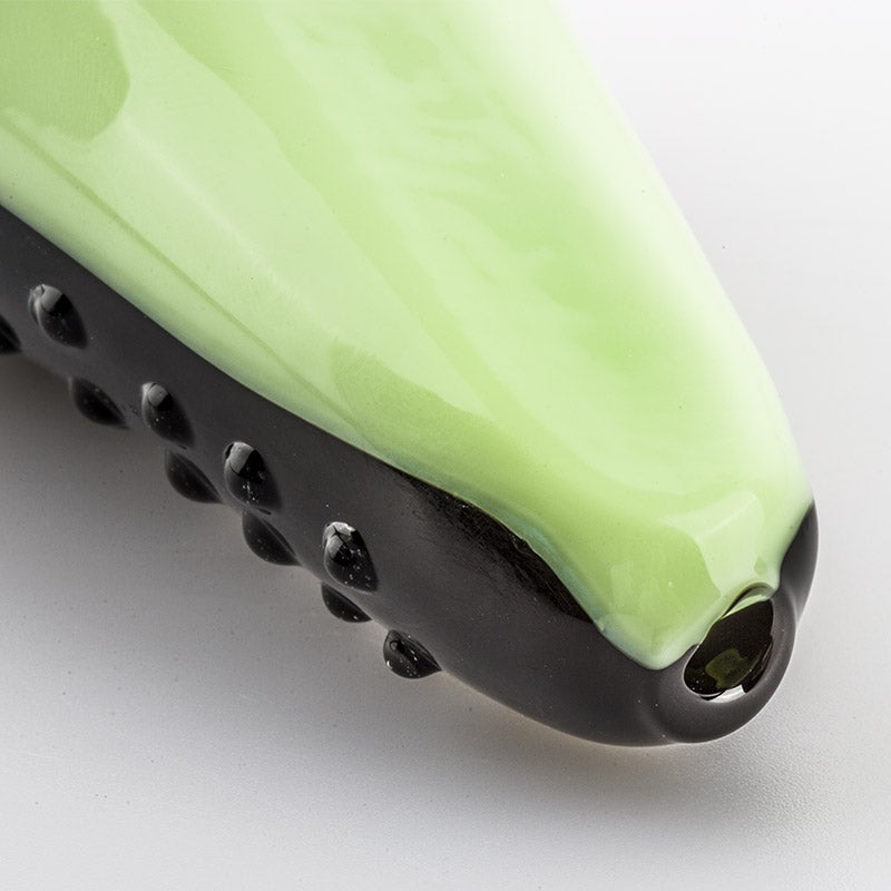 Avocado Theme Glass Pipe