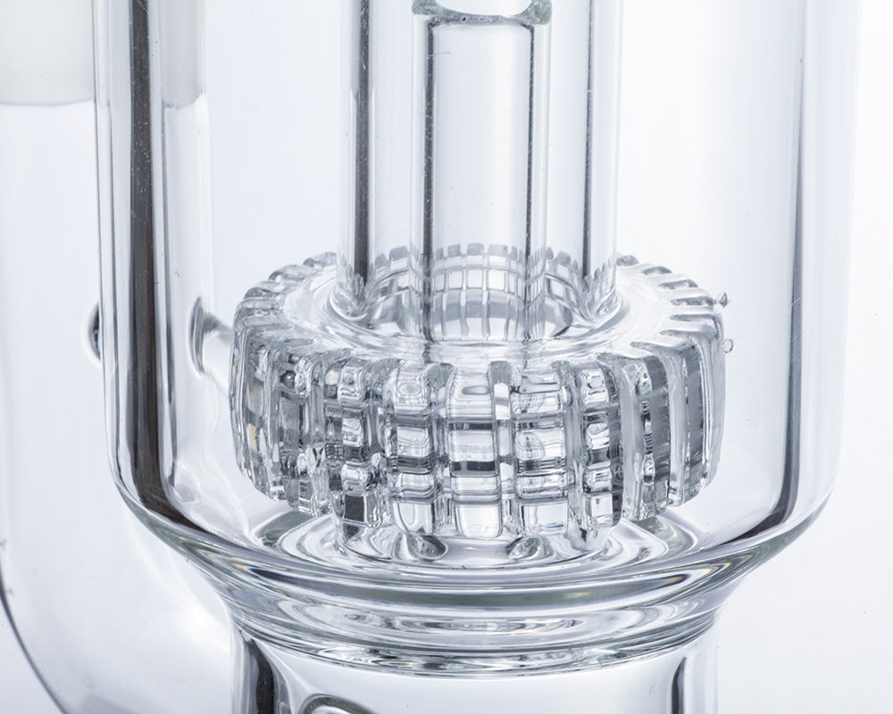 Double Matrix Perc Bong w/ Bubble Carb Cap Quartz Banger Set