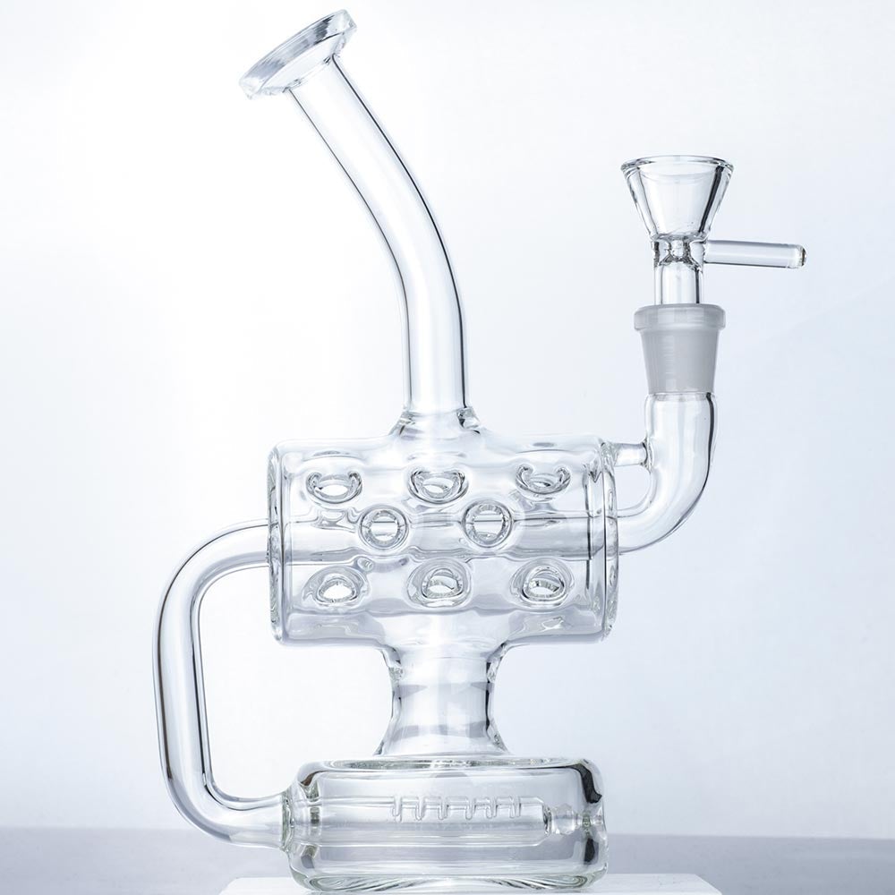 9 Swiss Cylinder Perc Bong