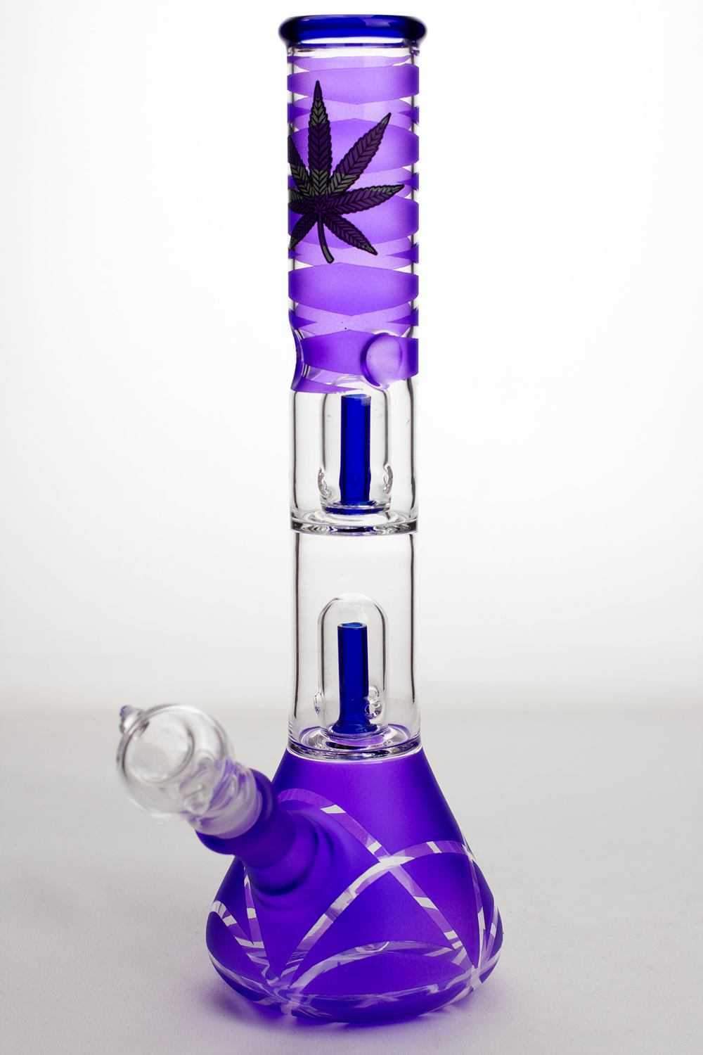 12 infyniti double shower head beaker Bong
