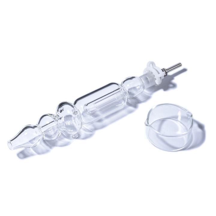 10mm Glass Dab Straw Zipper Pouch Packaging