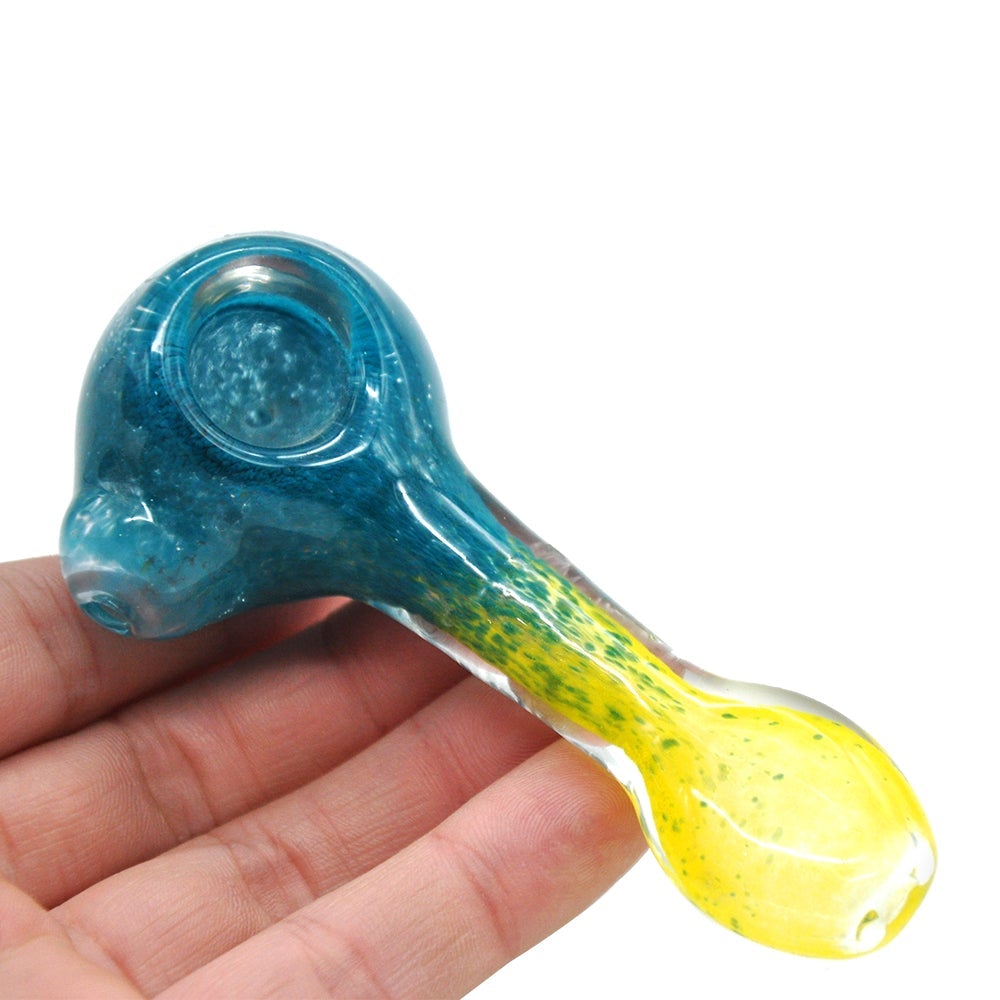 Two-Toned Glass Tobacco Pipe