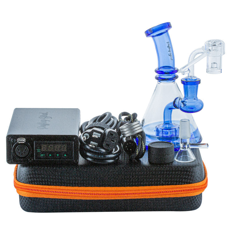 Showerhead Perc Glass Dab Rig Enail Bundle