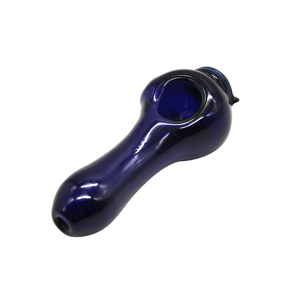 Eye Pattern Glass Spoon Pipe