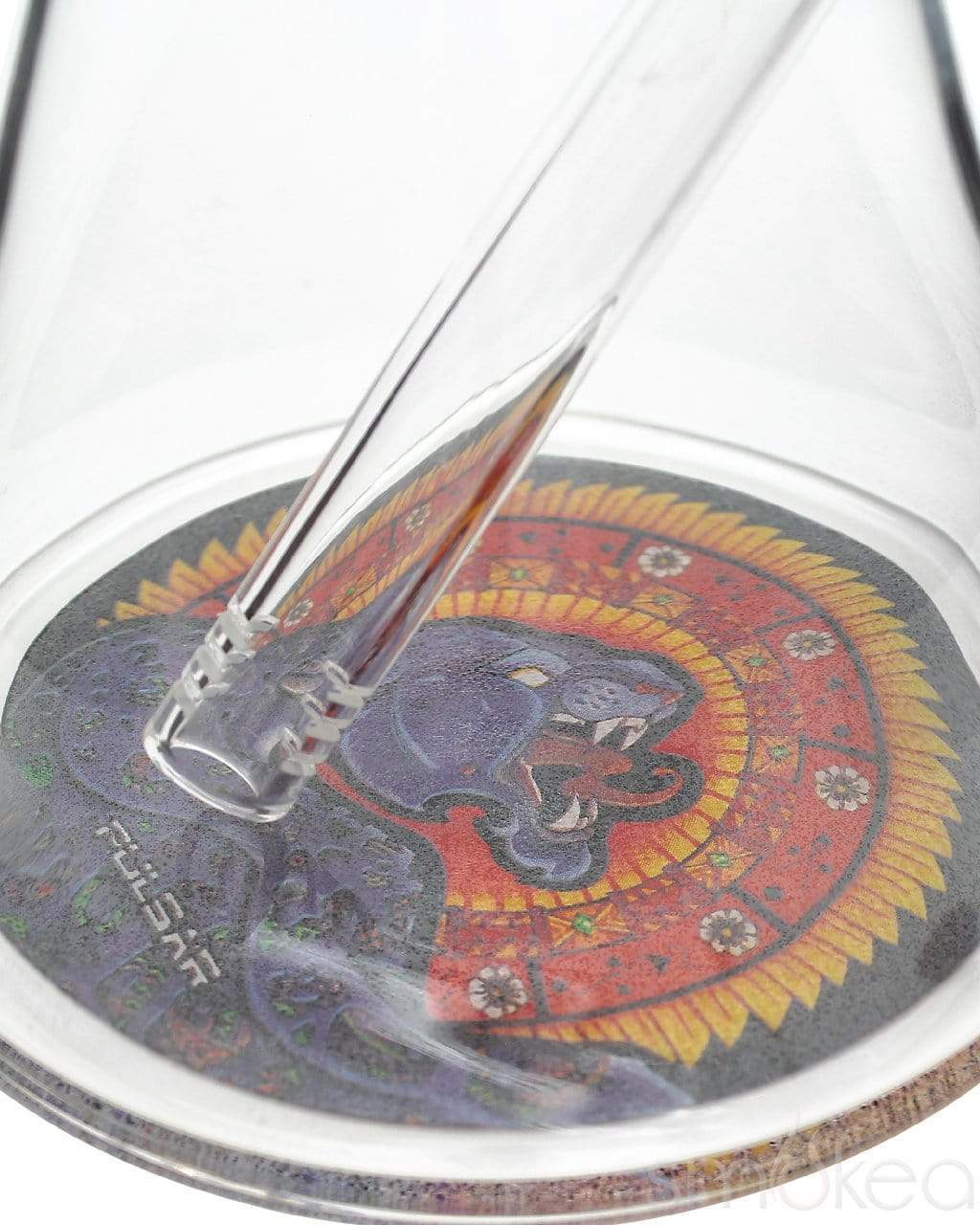 Pulsar 10 Psychedelic Jaguar Beaker Bong